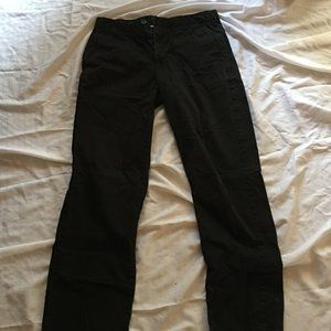 Two (2) Men's Old Navy Black Khaki Pants.